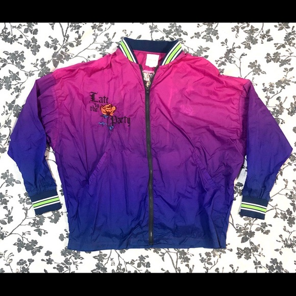 💖SOLD💖Urban Outfitters Silence & Noise Late to the party ombré jacket - Picture 2 of 6